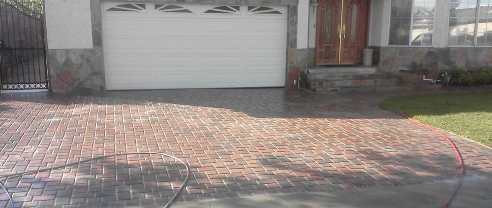 Driveway Pressure Washing