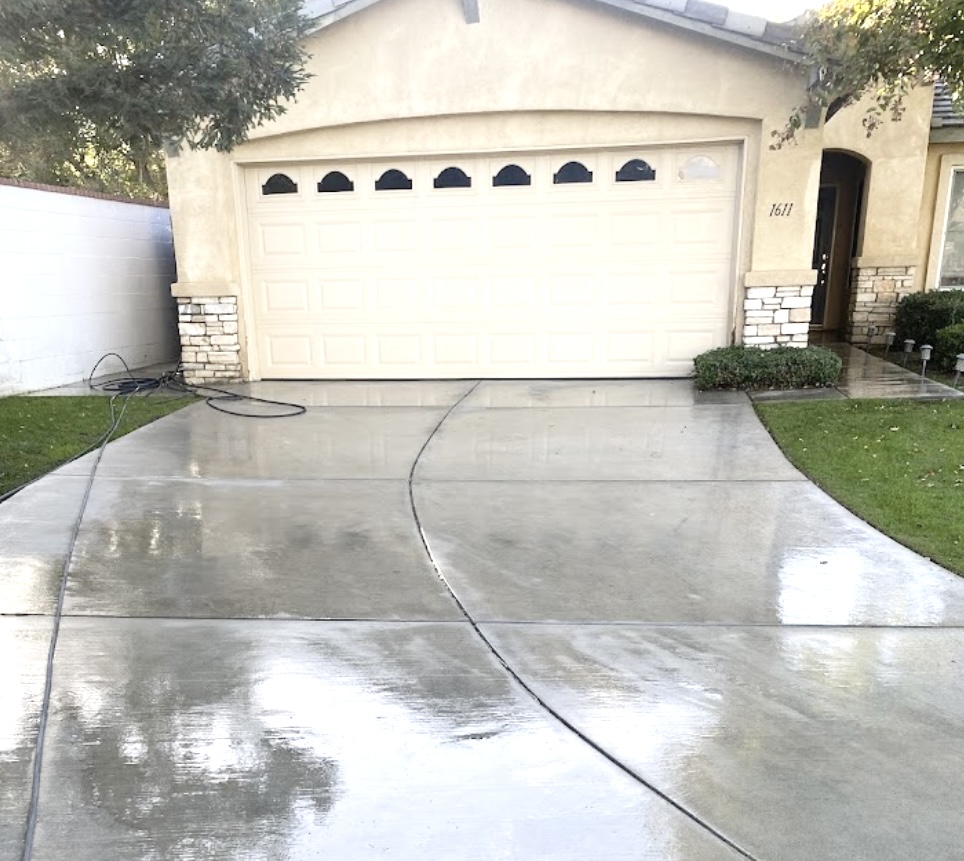 Driveway Pressure Washing