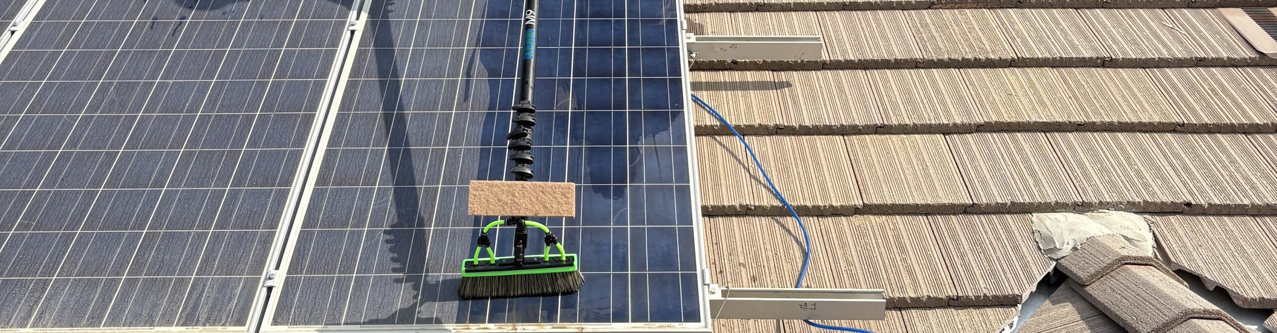 Cleaning Solar Panels